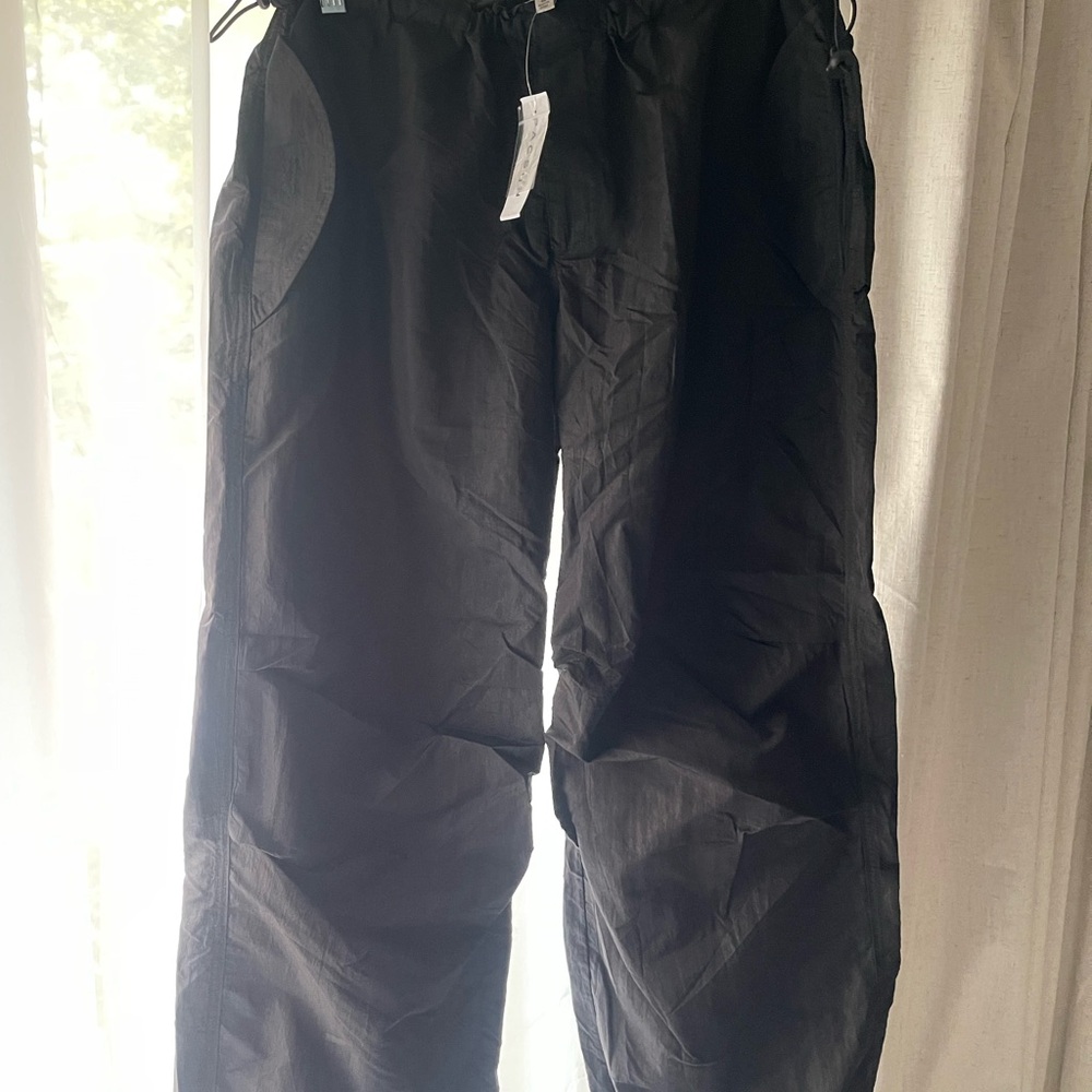 PacSun Women's Black Drawstring Track Pants